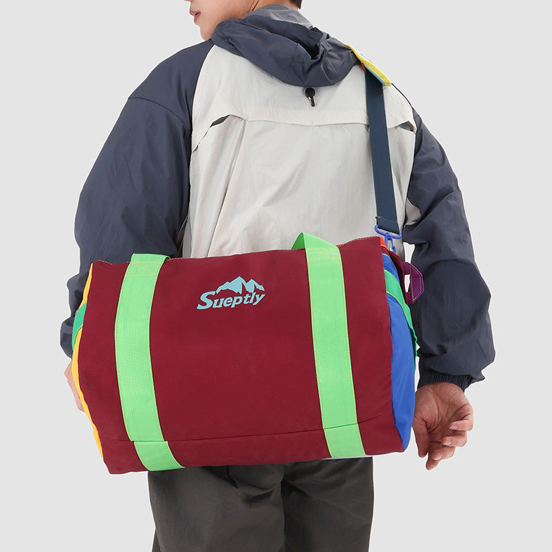 Vibrant Colorful Sports Duffle Bag LoungeYard — product view 3