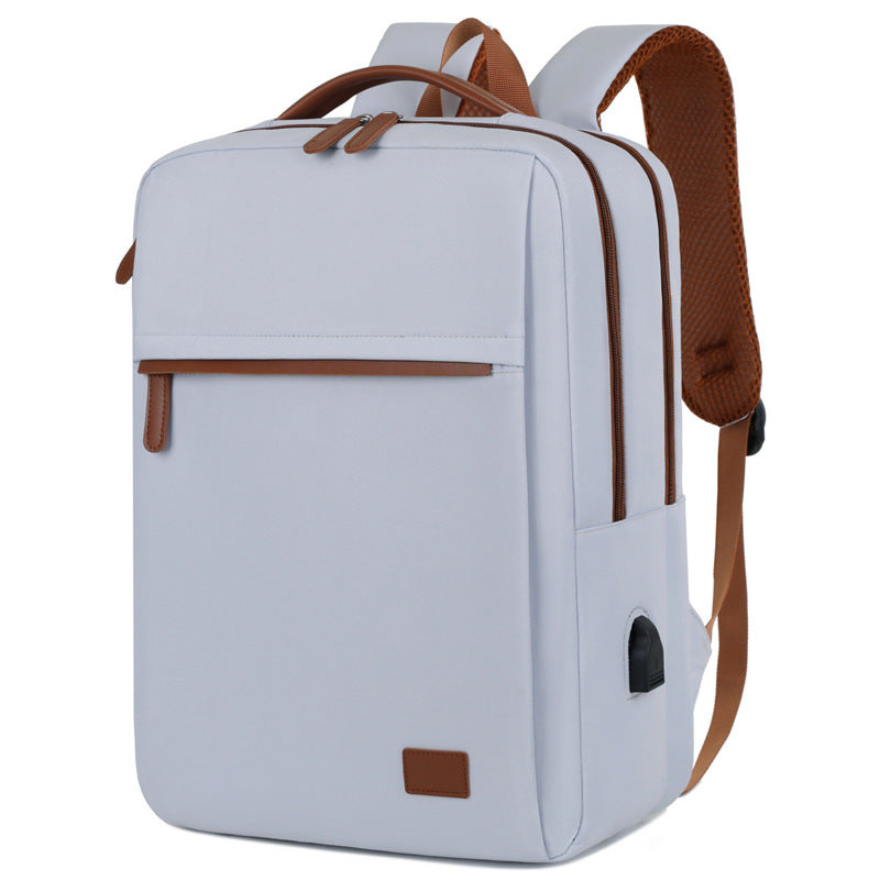LoungeYard | TechPort Laptop Backpack with USB Charging Port – Water-Resistant Design for 15.6-Inch Laptops — product view 5