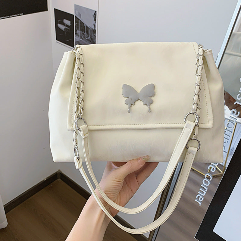 Chic Butterfly Accent Slouchy Handbag LoungeYard — product view 7