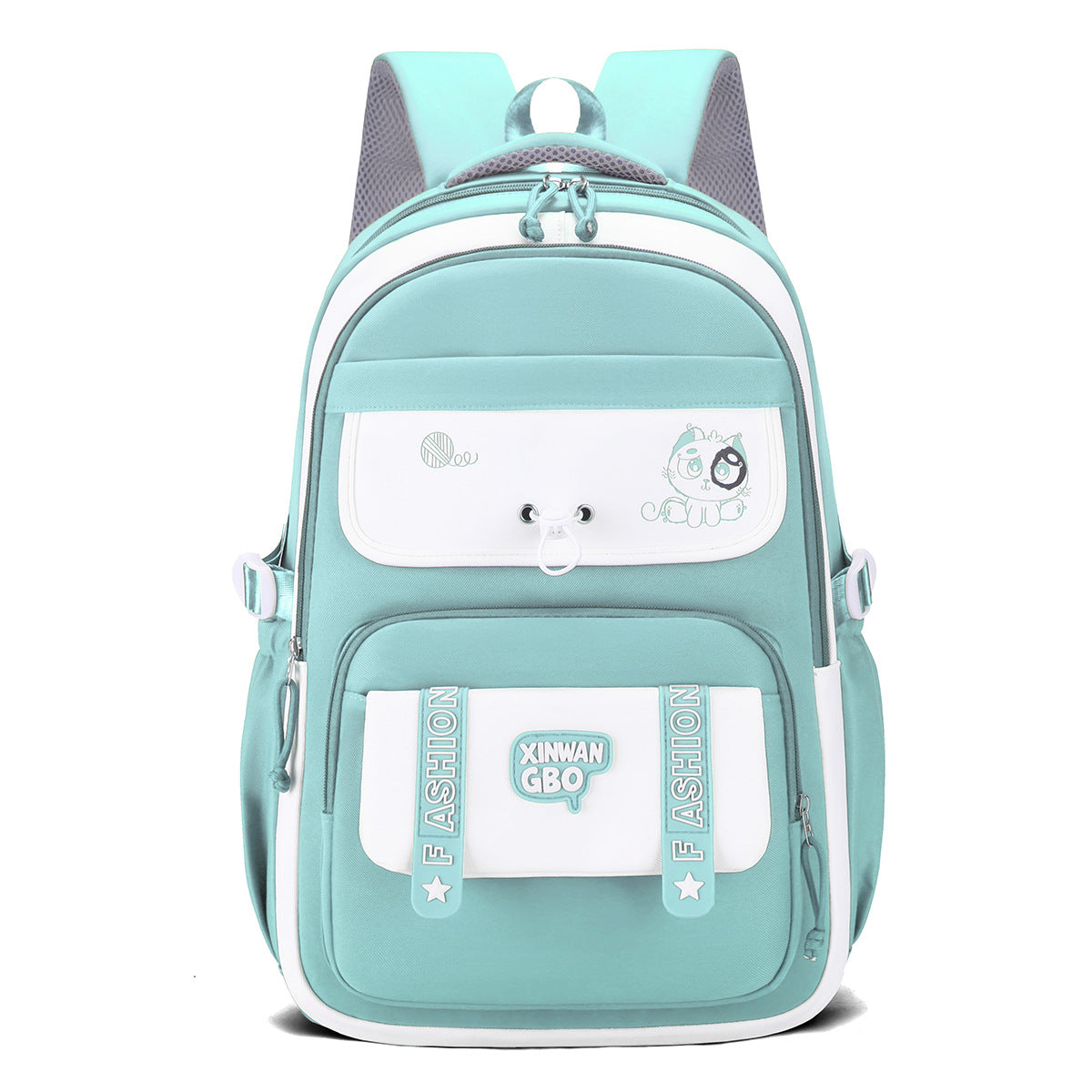 Cute Cartoon-Themed School Backpack — product view 3