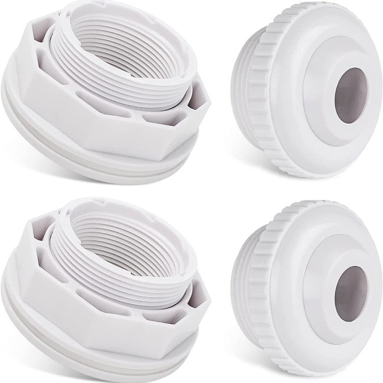 Adjustable threaded PVC toilet pan connector and waste flange adapter LoungeYard — product view 5
