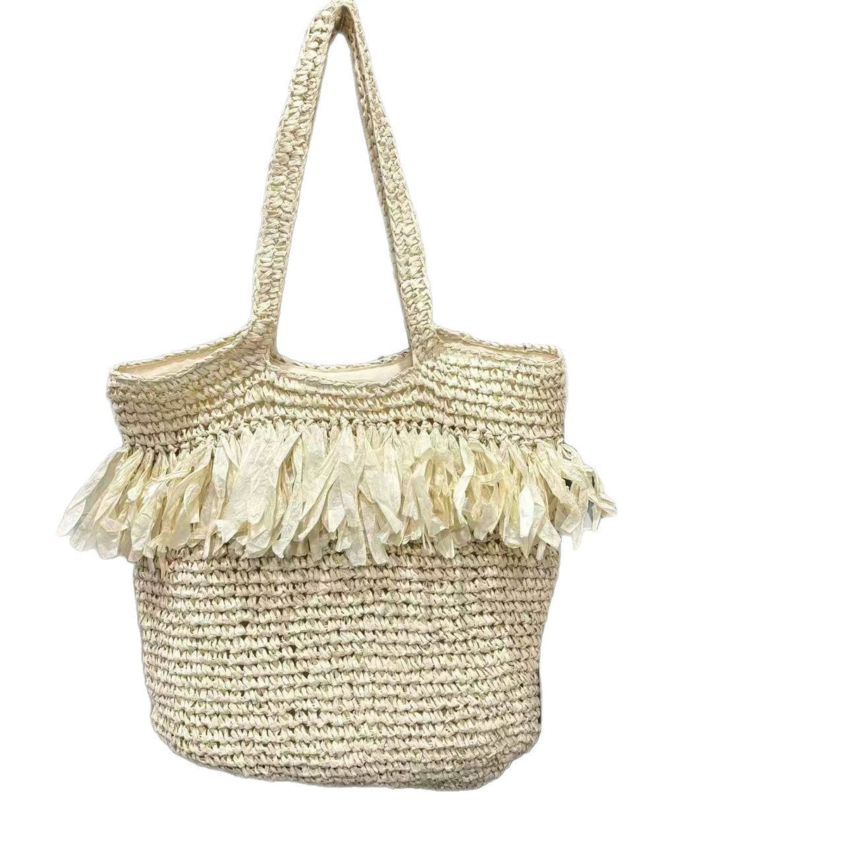 Charming Bast handbag with decorative fringes LoungeYard — product view 5