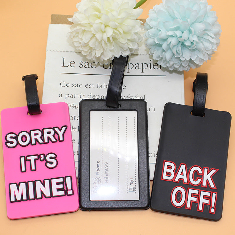 Unisex Customizable Travel Luggage Tag LoungeYard — product view 6
