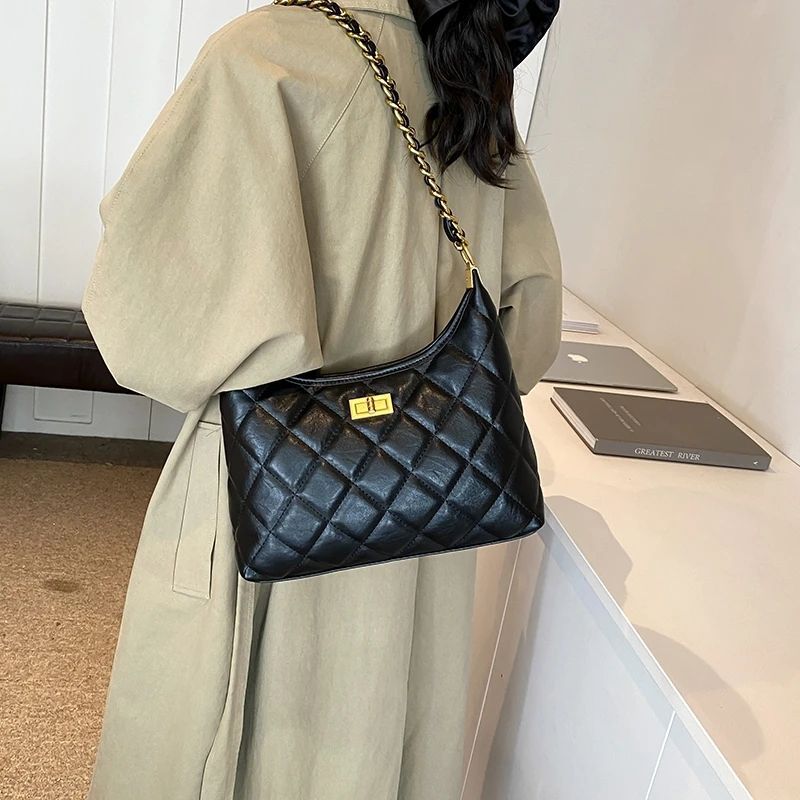 Quilted Luxury Handbag LoungeYard — product view 3