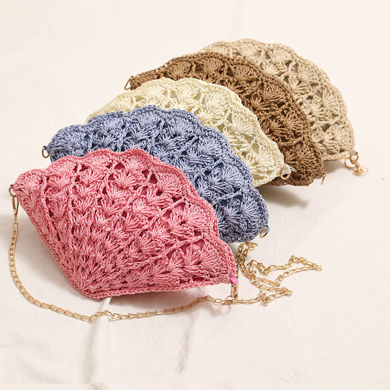 Elegant Clutch Bag in Shell Design LoungeYard — product view 1