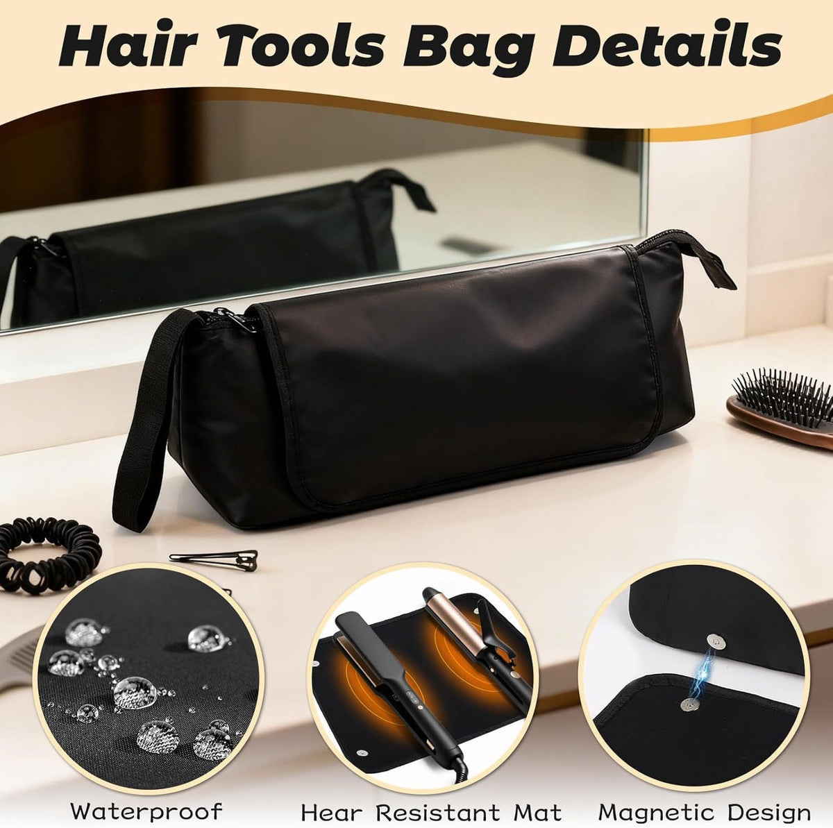 Versatile travel bag with removable shoulder straps LoungeYard — product view 2