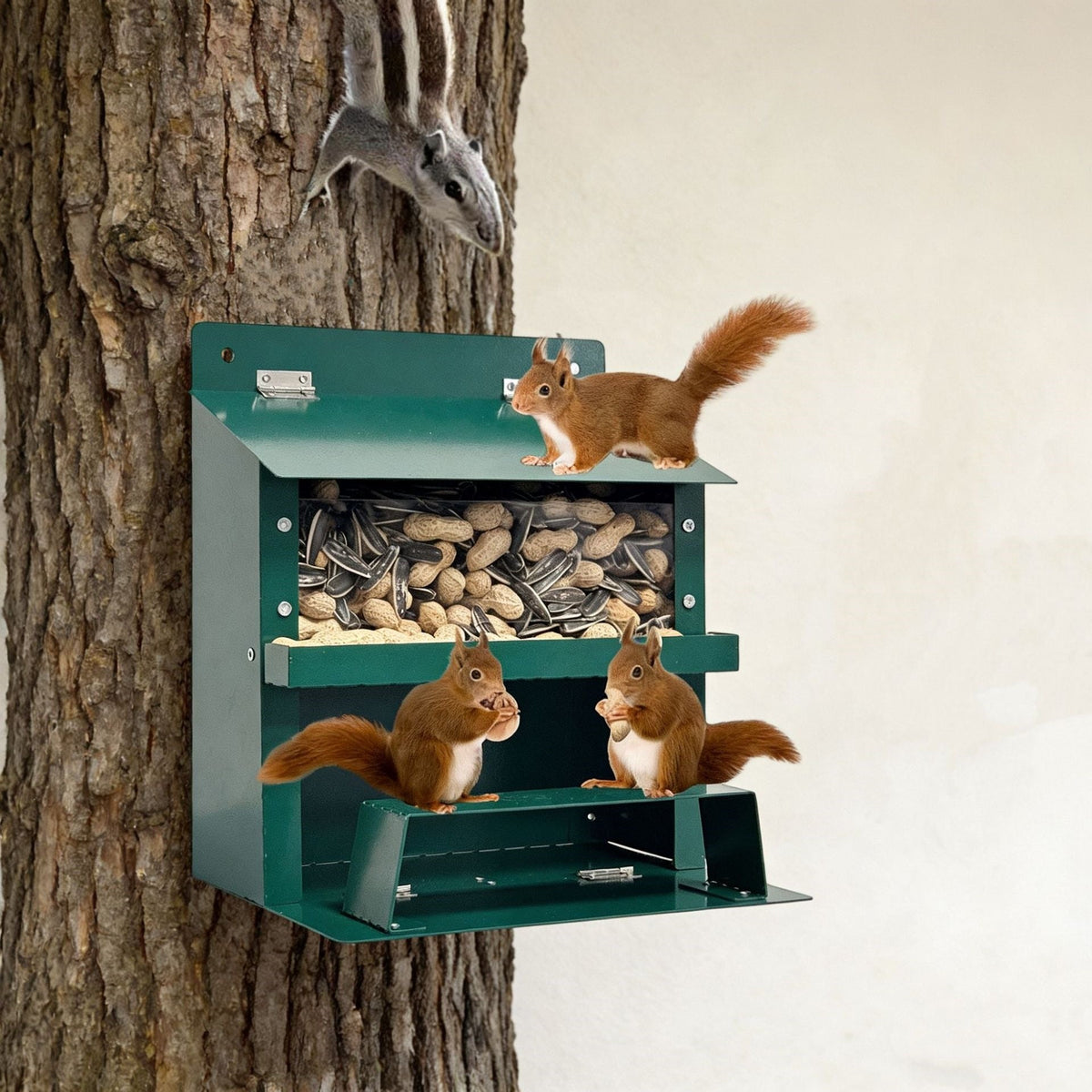 Decorative Wall-Mounted Bird Feeder Bowlift — product view 3
