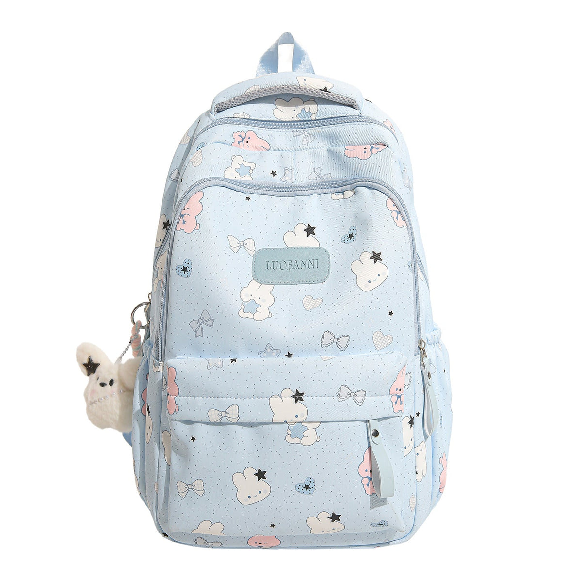 Cartoon-Printed Backpack LoungeYard — product view 5