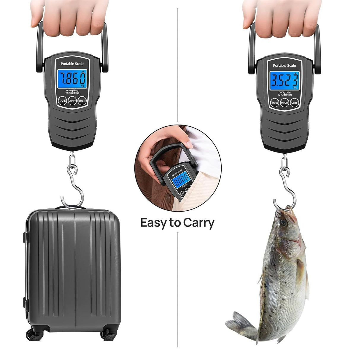 Digital Hanging Scale — product view 4