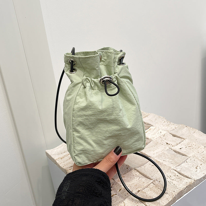 Drawstring Mini Shoulder Bag — product view 3