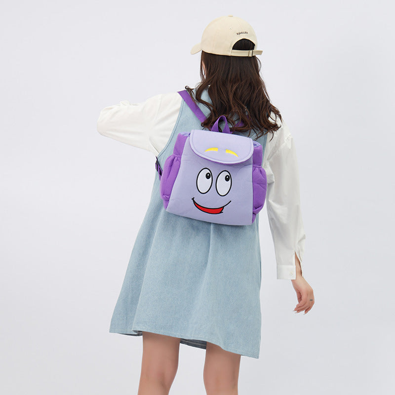 Cute Cartoon-Themed Mini Backpack — product view 2
