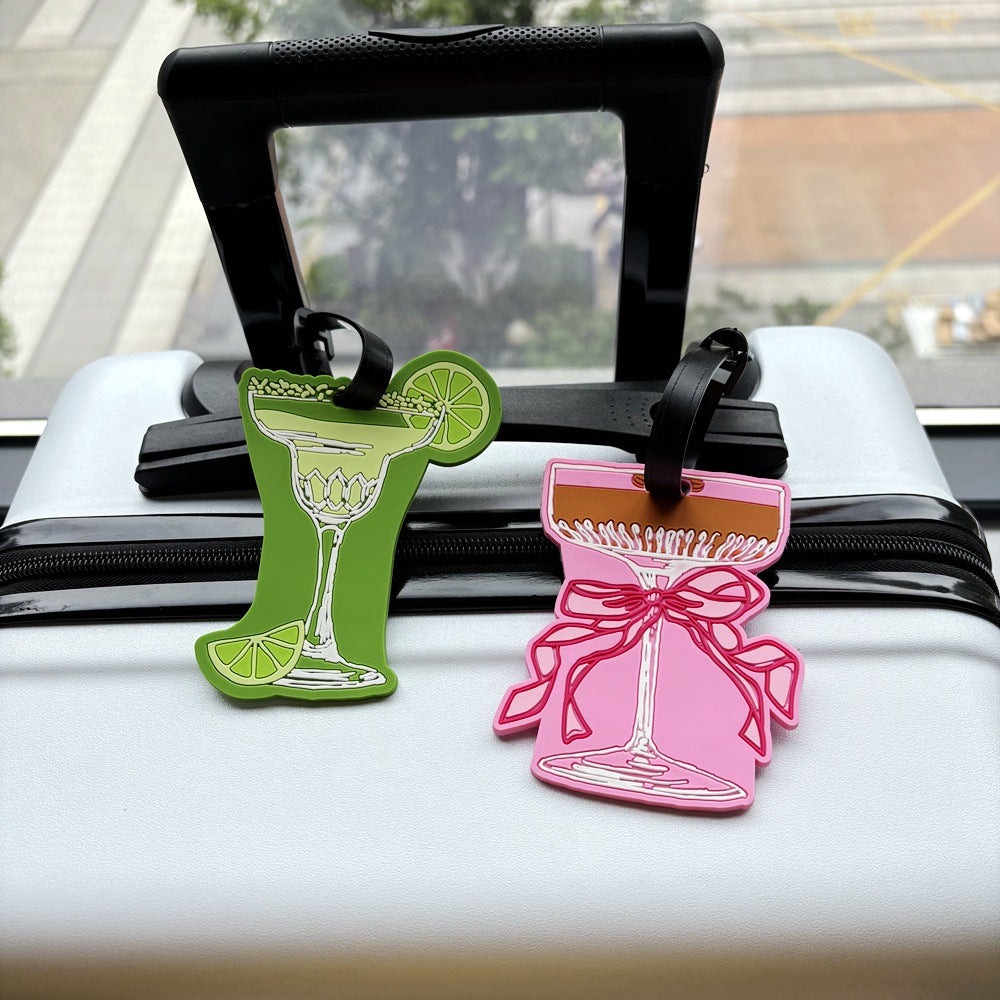 Mermaid Shell Travel Luggage Tag LoungeYard — product view 3