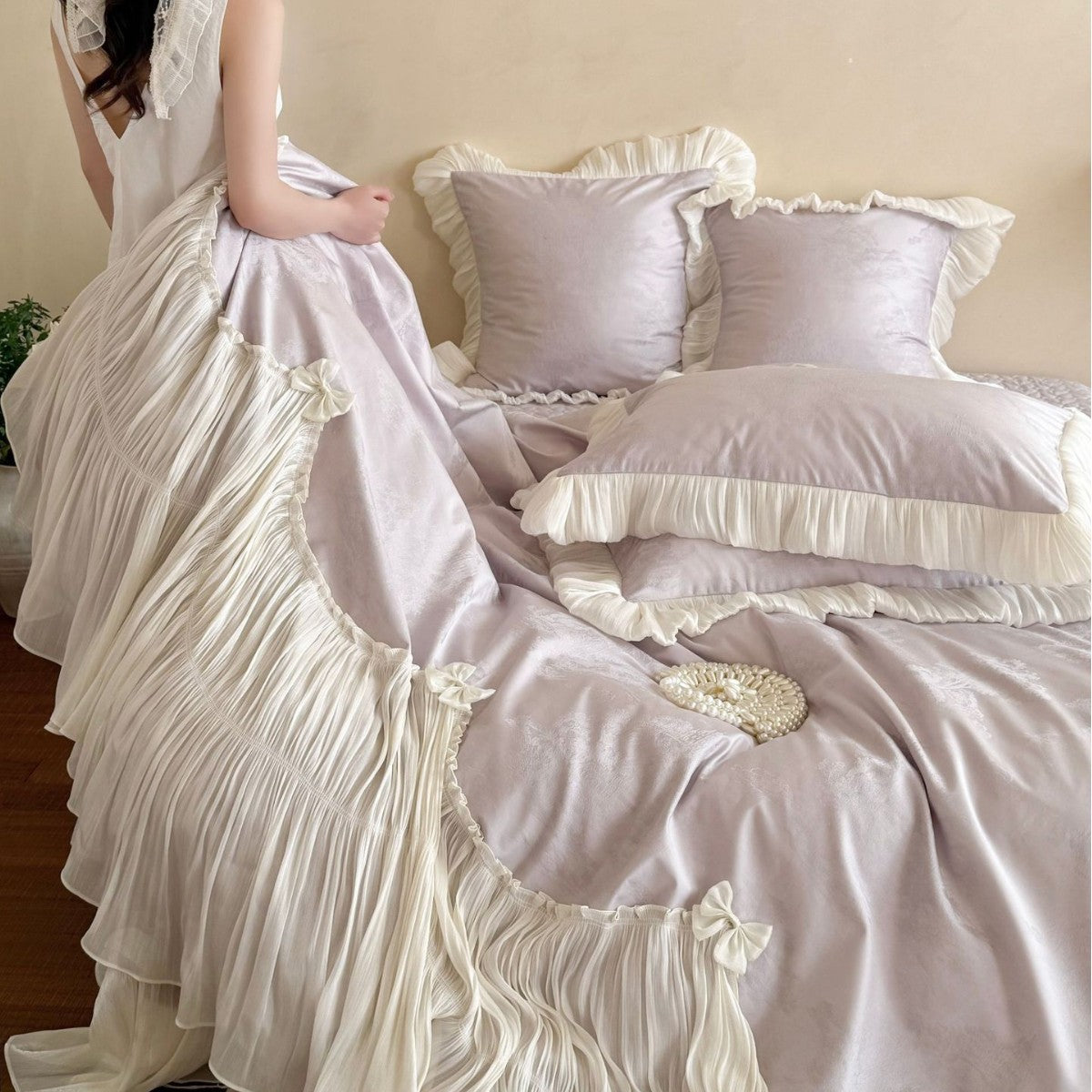 Satin-Duvet Cover Set — product view 3
