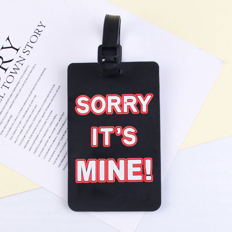 Motivational Luggage Tag LoungeYard — product view 2
