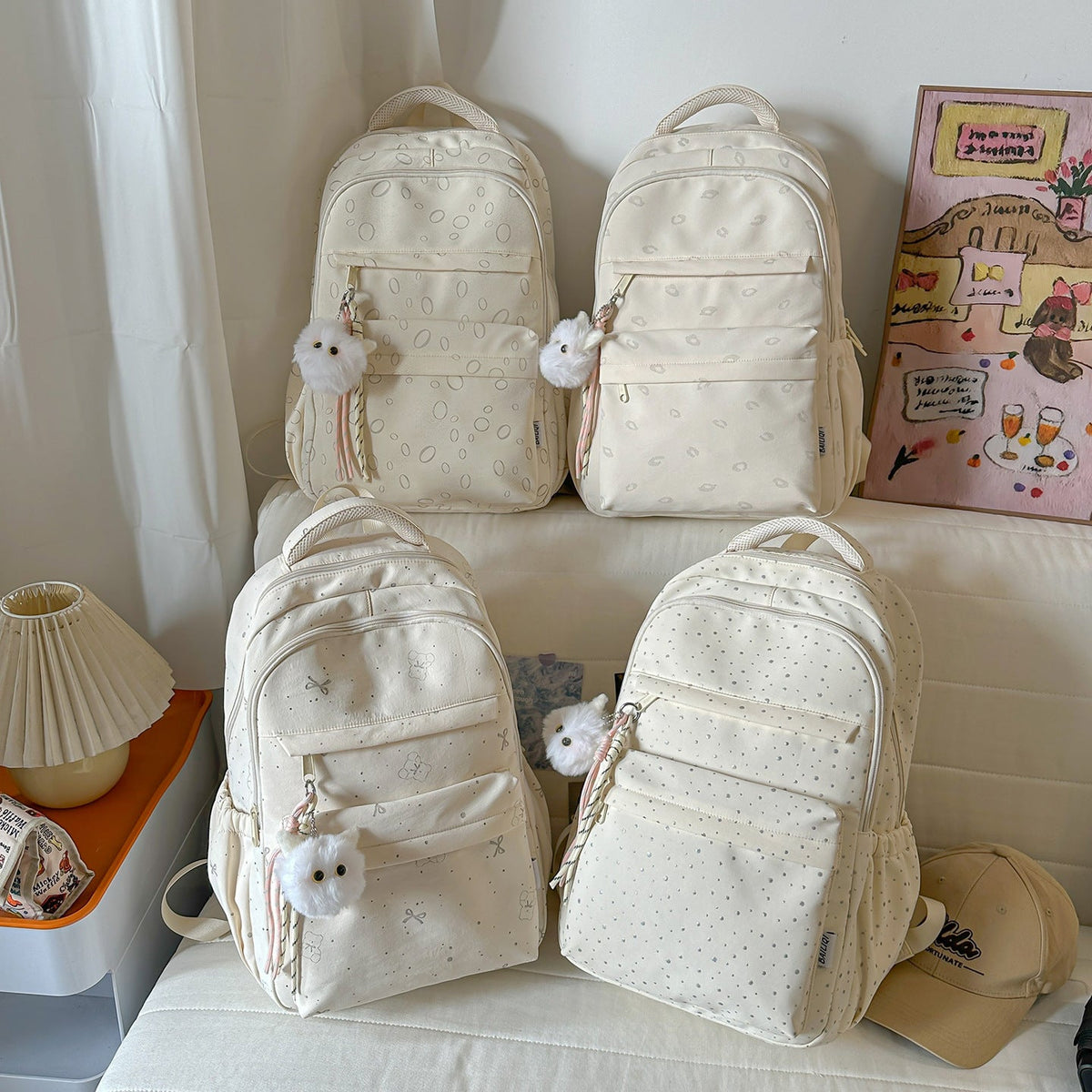 Decorative Cartoon-Themed Backpack LoungeYard — product view 4