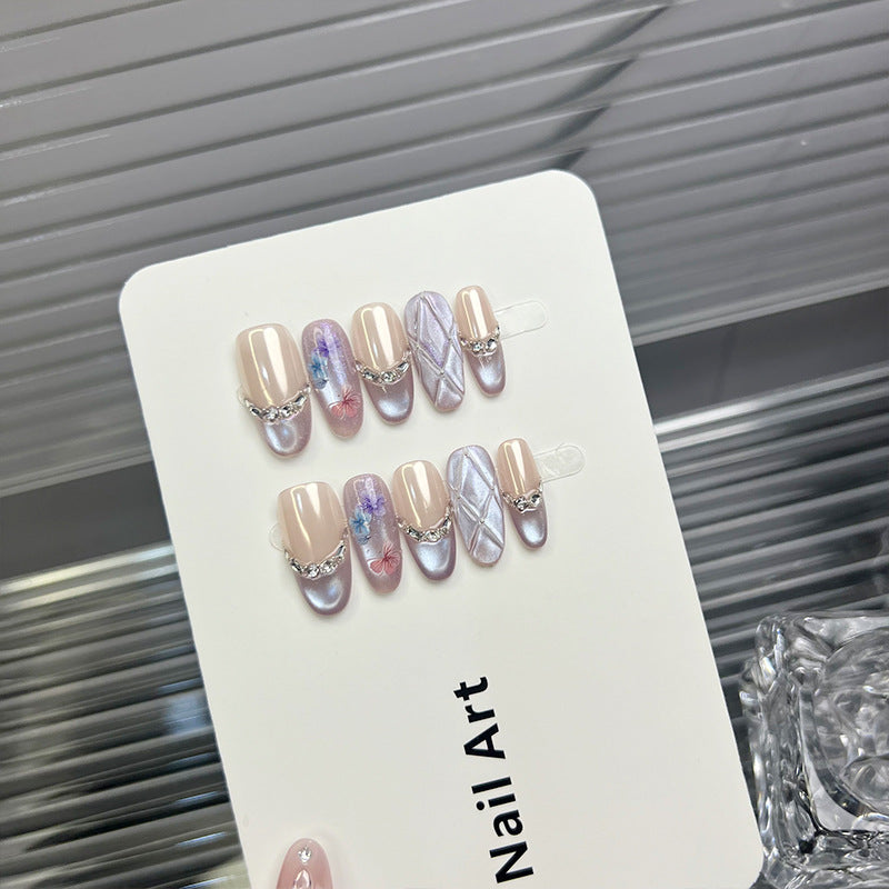 Elegant Adhesive Press-On Nail Set — product view 3