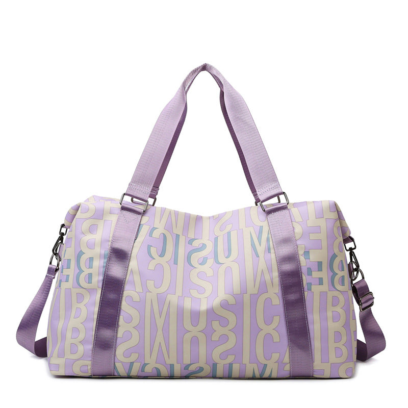 Multi-Functional Graphic Print Duffle Bag — product view 4