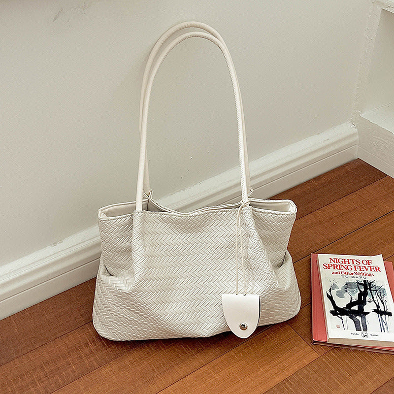 WoTextured Elegant Tote Bag LoungeYard — product view 6