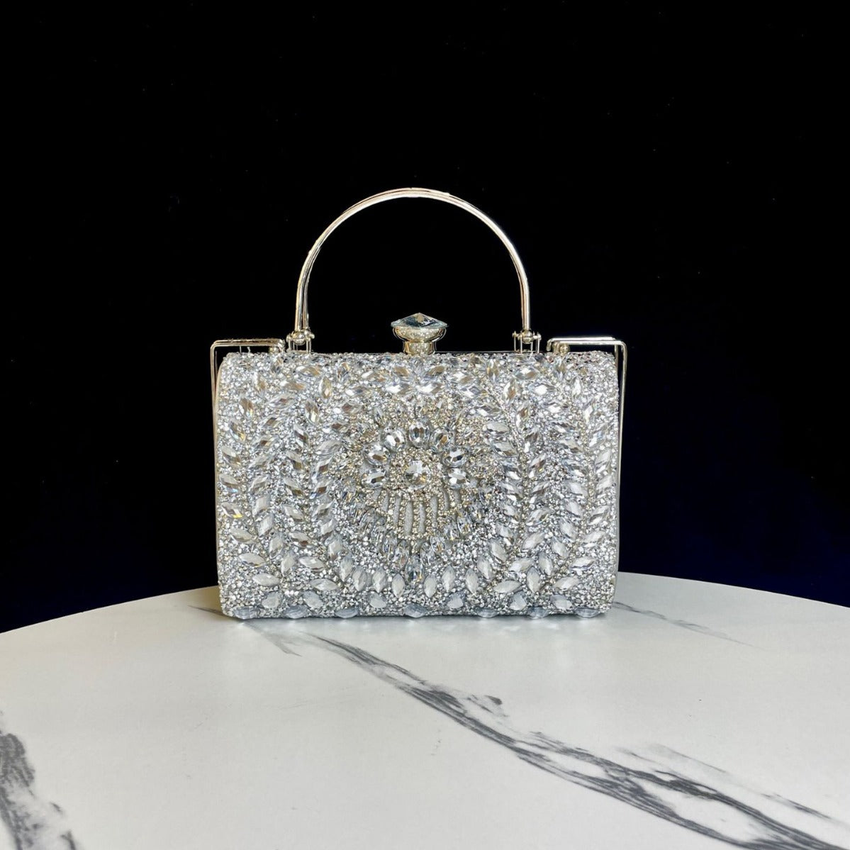 Ornate Beaded Evening Handbag — product view 1