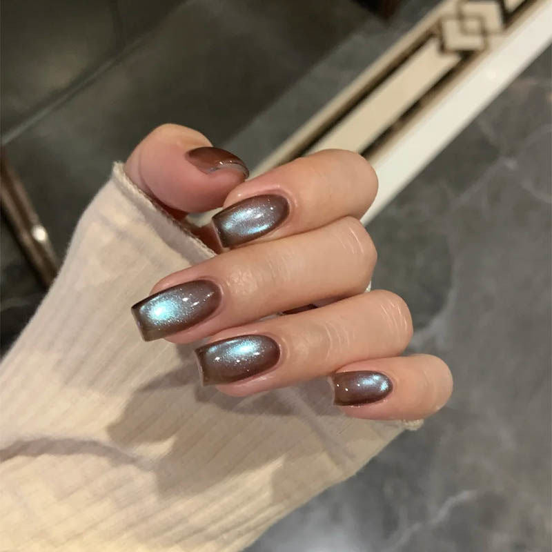 Iridescent Press-On Nail Set — product view 1