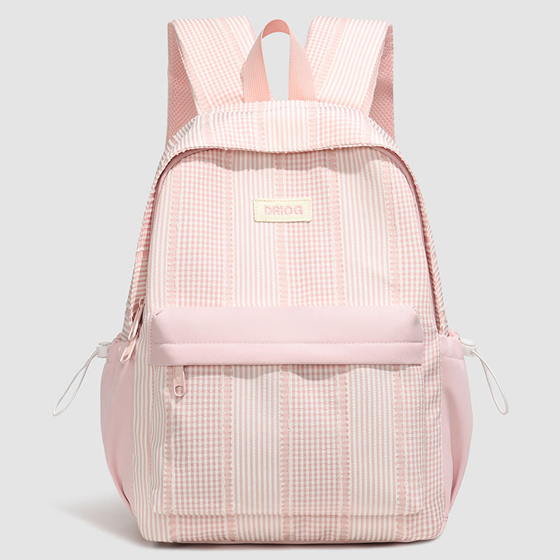 Playful Striped Backpack LoungeYard — product view 6