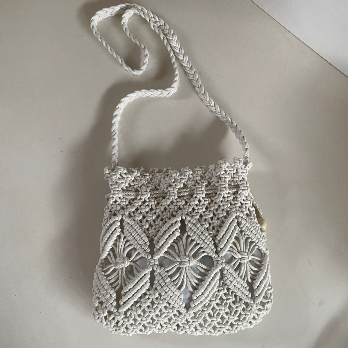 Macrame Crossbody Bag with Detail-Loving Pattern LoungeYard — product view 6