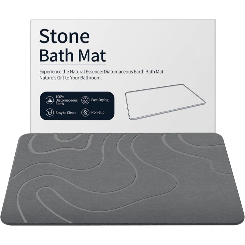 Diatomaceous Earth Bath Mat — product view 1