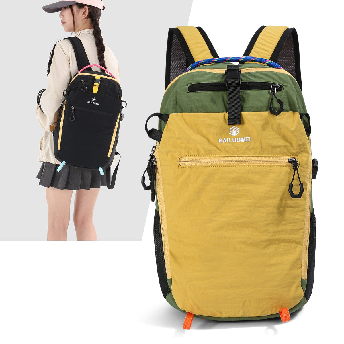 Versatile Outdoor Hiking Backpack LoungeYard — product view 3