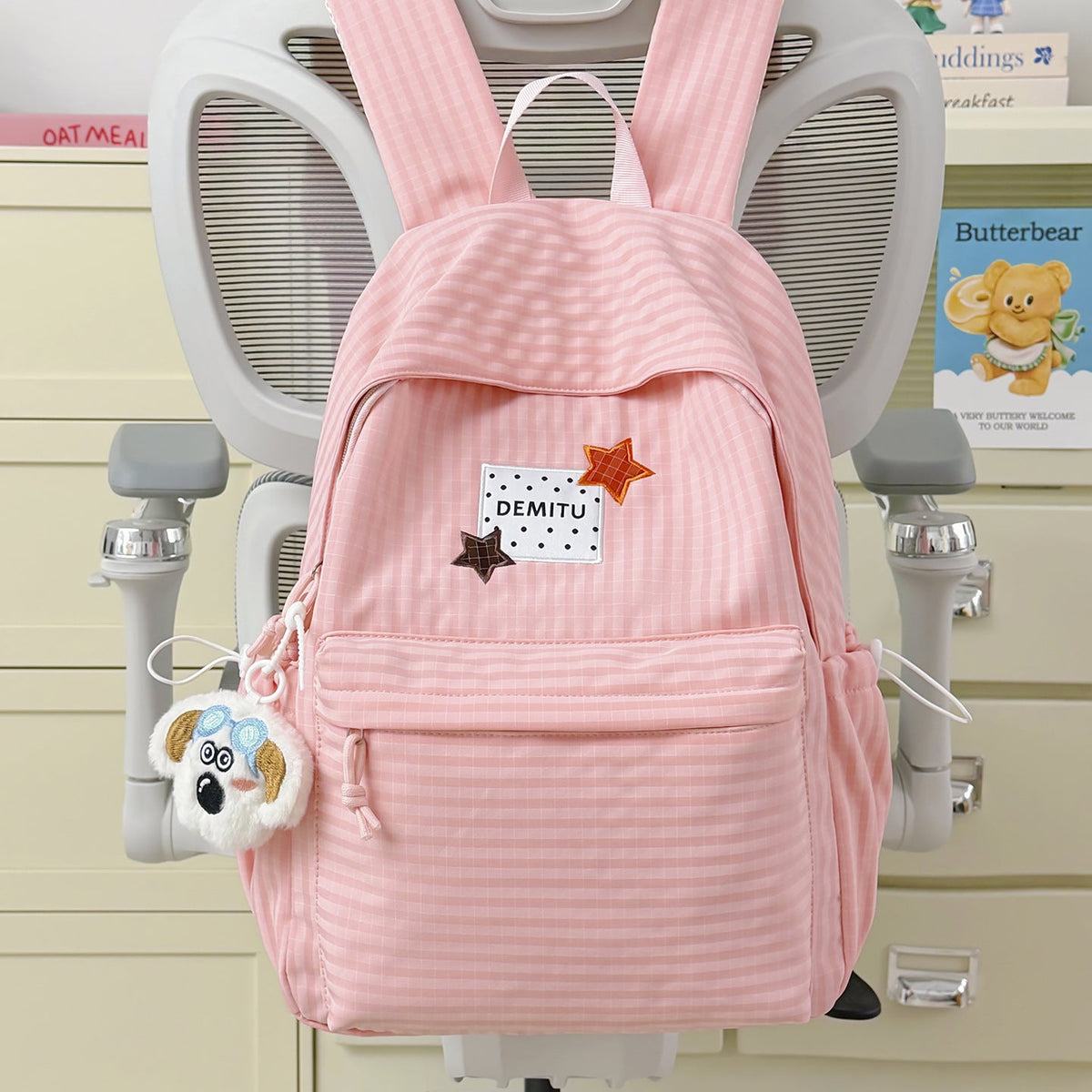 Fun Embroidered Backpack LoungeYard — product view 7