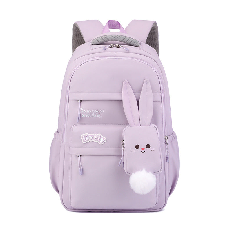 Cute Bunny-Themed Backpack LoungeYard — product view 5