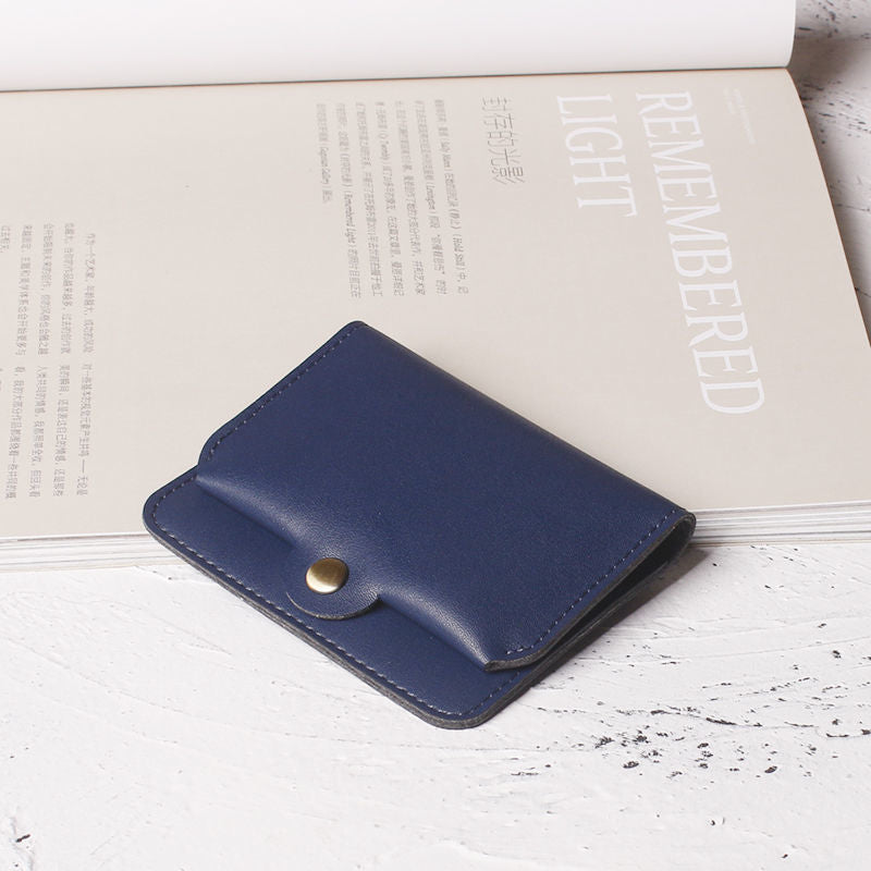 Minimalist Leather Card Holder — product view 2