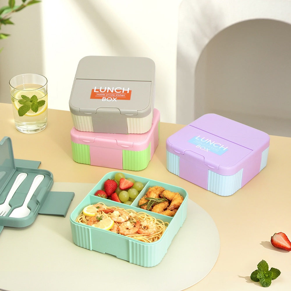 Portable Multi-Section Lunch Box — product view 2