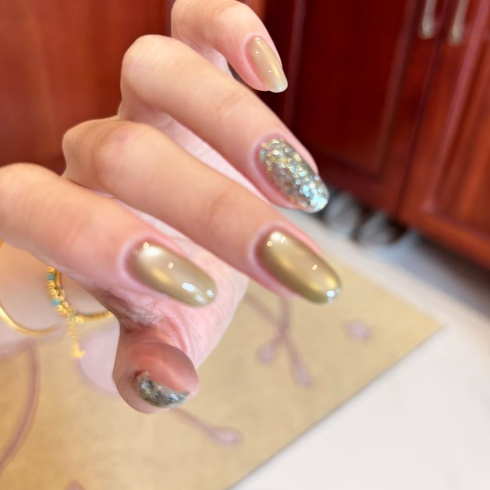 Premium Glitter Nail Art Extensions — product view 3