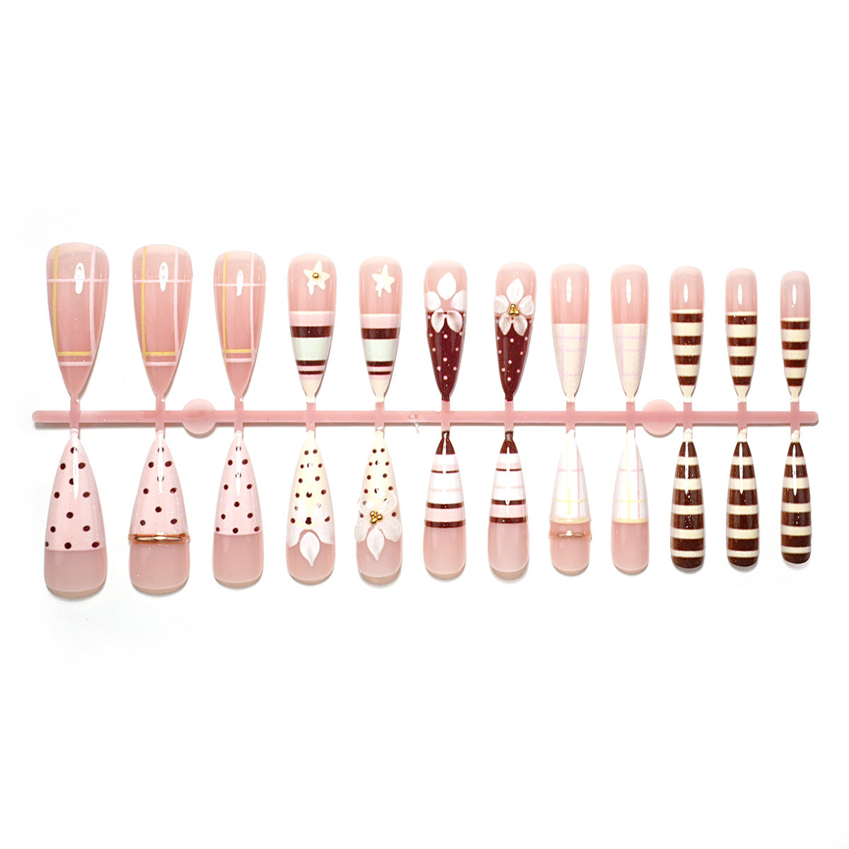 Premium Decorative Press-On Nail Set — product view 3