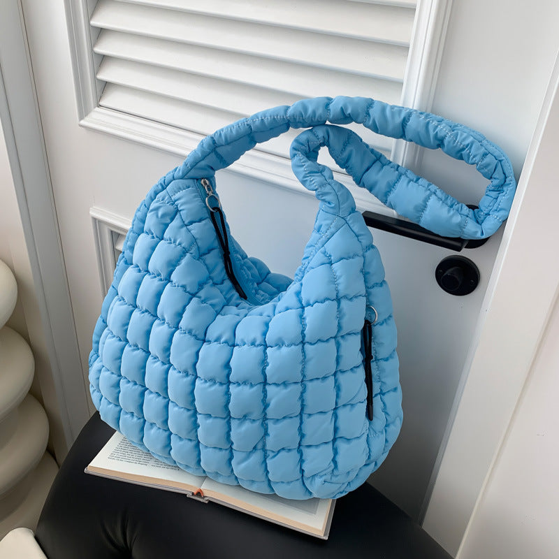 Quilted Casual Hobo Bag — product view 4