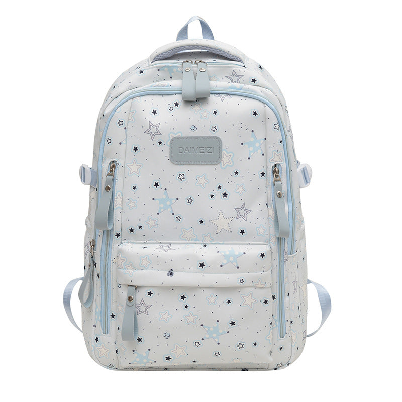Starry Pattern Casual Backpack — product view 3