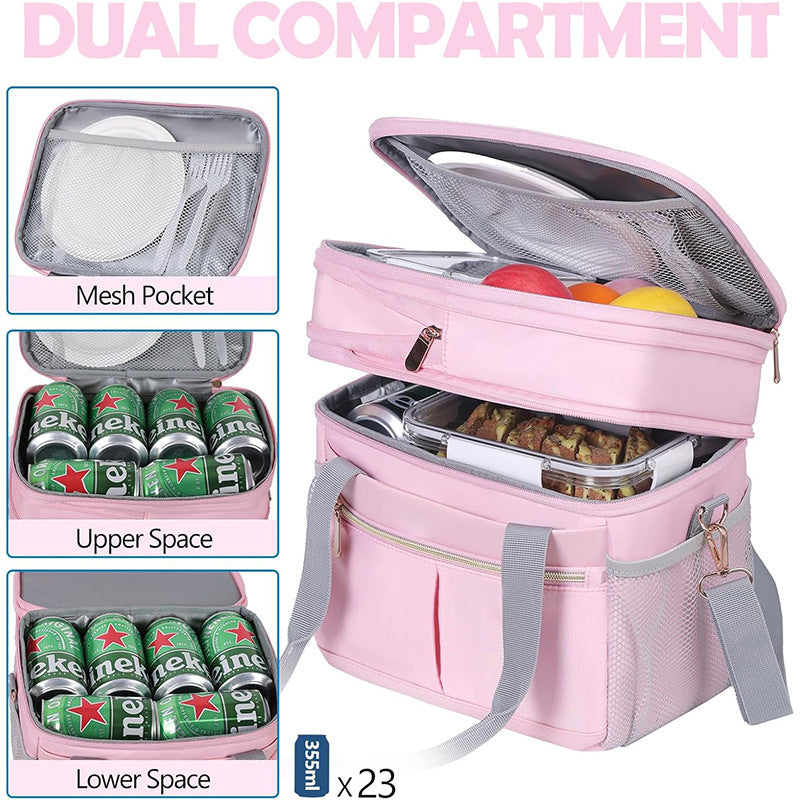 Insulated Lunch Storage Tote LoungeYard — product view 3