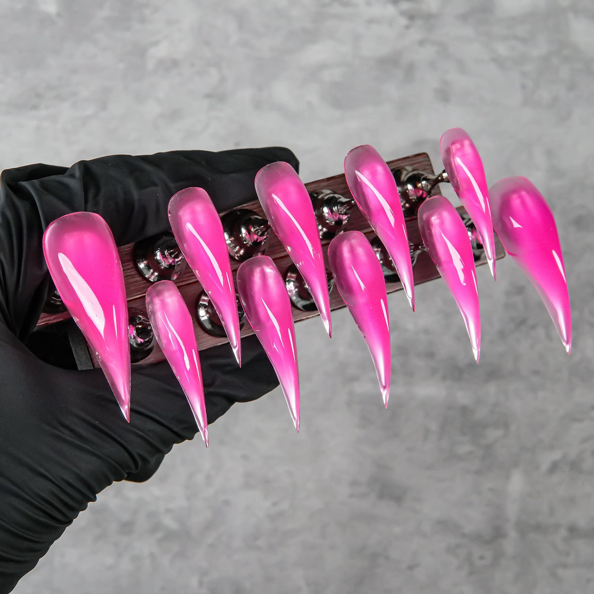 Sharp Stiletto Press-On Nail Extensions — product view 1