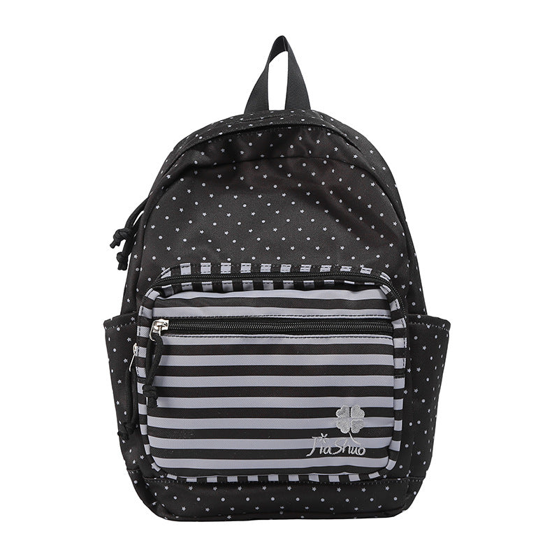 Lightweight Multi-Functional Striped Backpack LoungeYard — product view 7