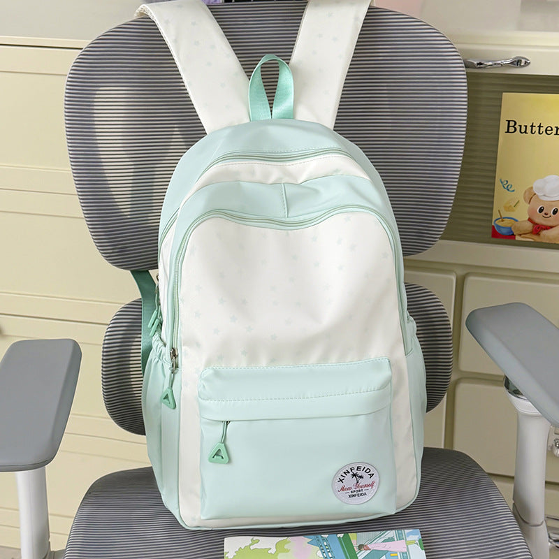 Fun and Functional Star-Patterned Backpack — product view 3