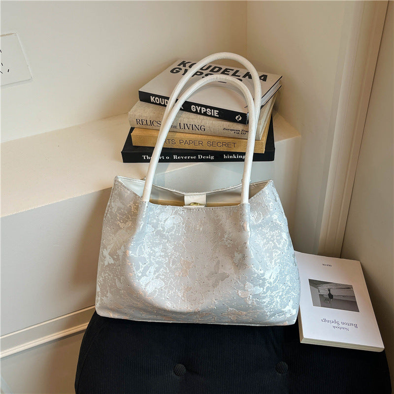 Stylish Metallic-Accented Handbag — product view 5