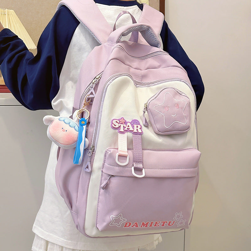Fun Graphic Printed Backpack LoungeYard — product view 2