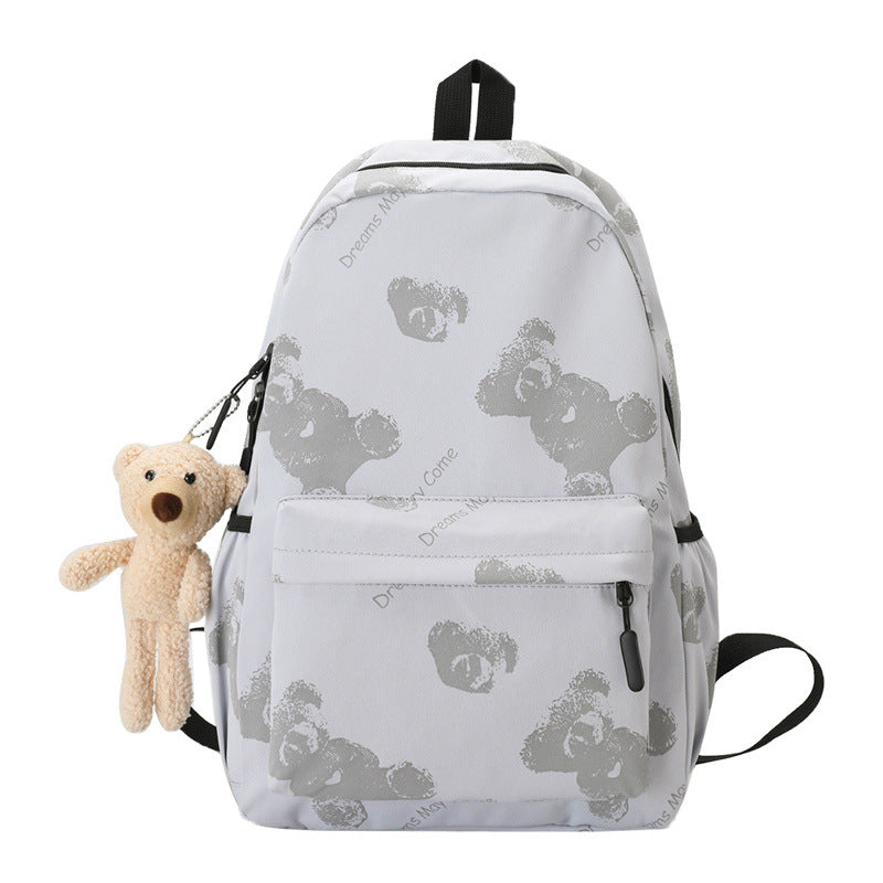 Urban leisure backpack with unique animal motif LoungeYard — product view 4