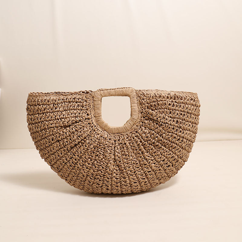 Stylish Rattan Bag with Unique Design LoungeYard — product view 7