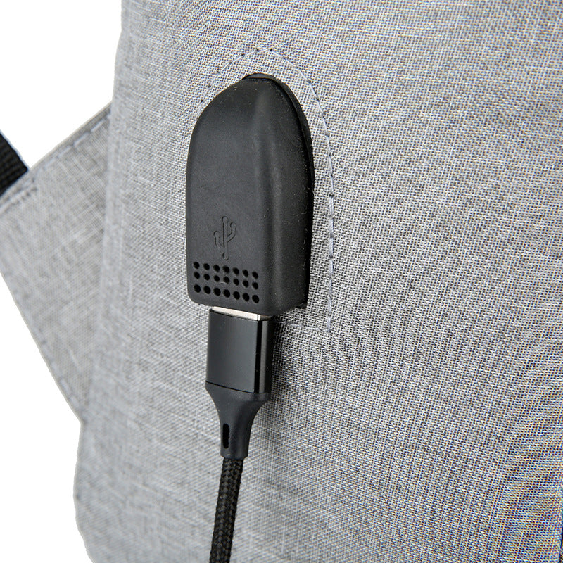 Sleek Minimalist Laptop Backpack LoungeYard — product view 2