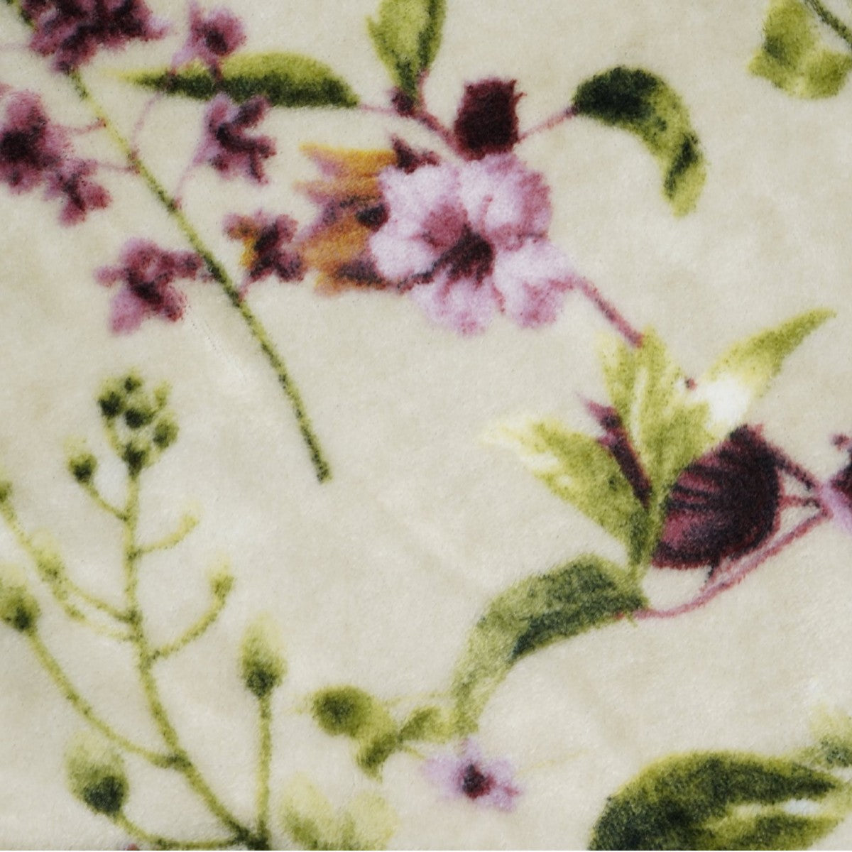 Floral Patterned Cozy Throw Blanket — product view 5