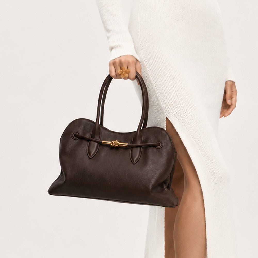 Accented Leather Handbag — product view 7