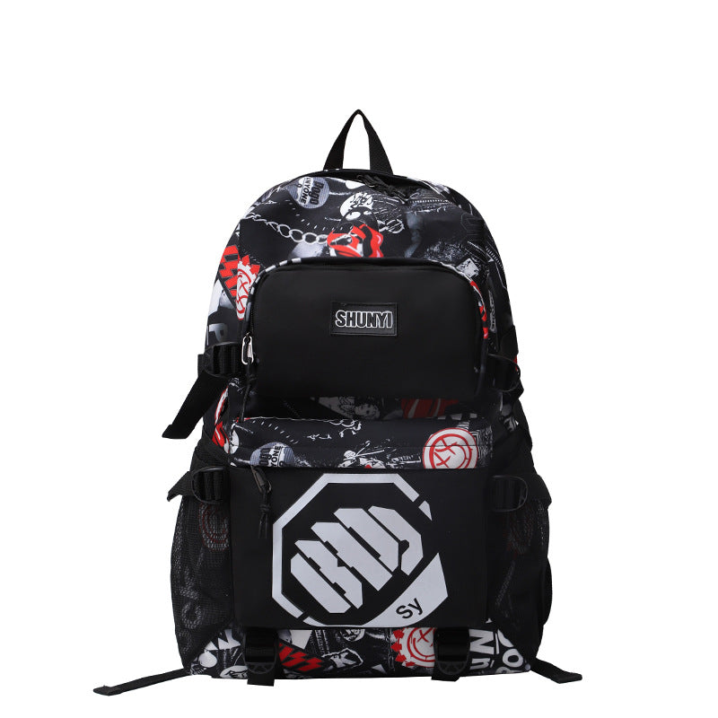 Graphic Print Backpack — product view 3