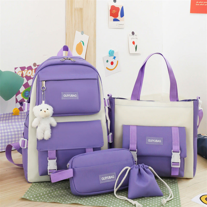 Multi-Piece Lightweight Travel Backpack Set — product view 4