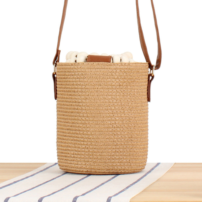Handbag Made of Woven Natural Material LoungeYard — product view 5